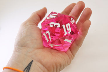 Foam Brain Games: 55mm Titan D20 - Sharp Edge Princess