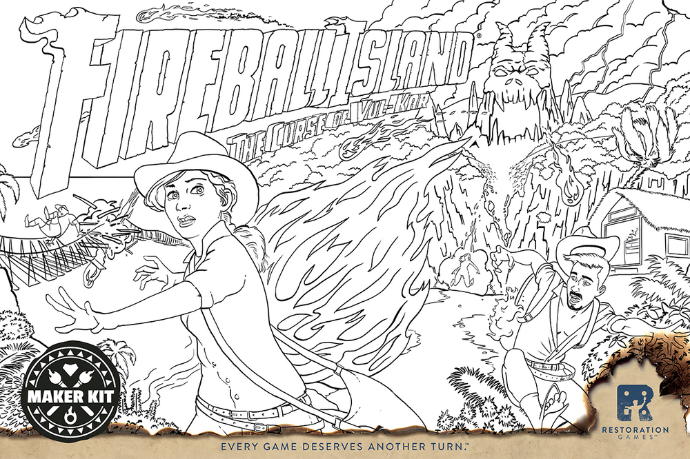 Fireball Island: Maker Kit
