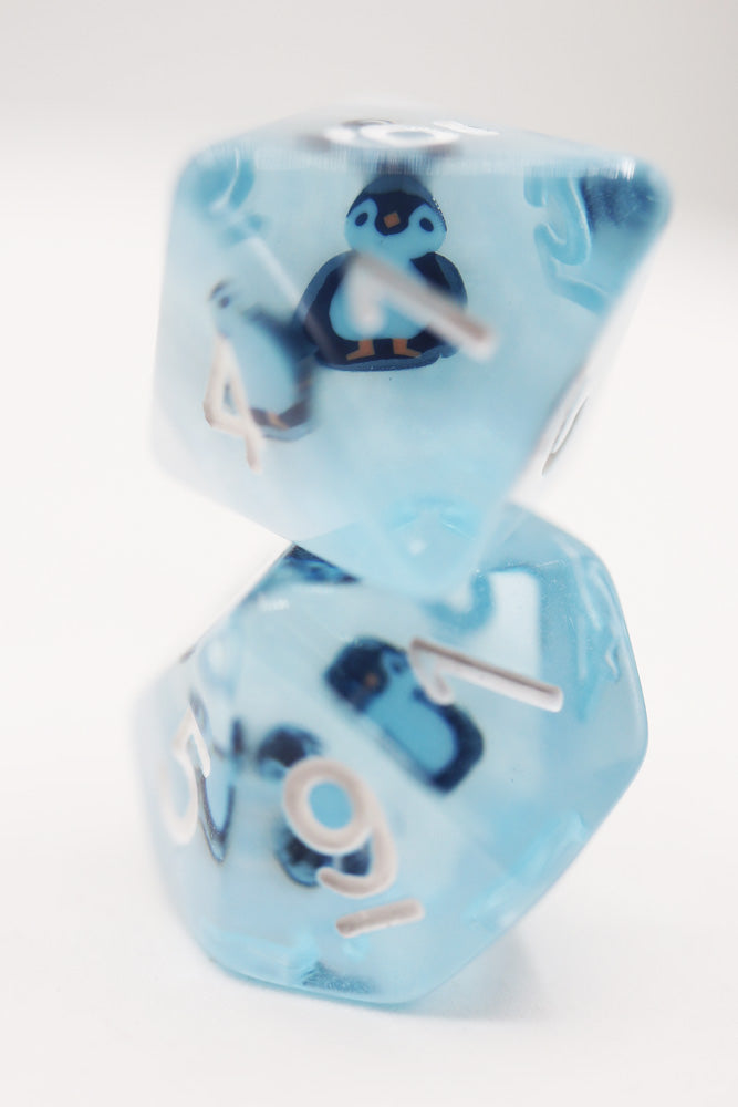 Foam Brain Games: Frozen Penguin RPG Dice Set