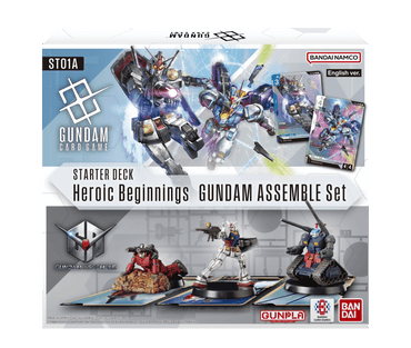 Gundam Card Game: Heroic Beginnings - Starter Deck Gundam Assemble Set (ST01A)