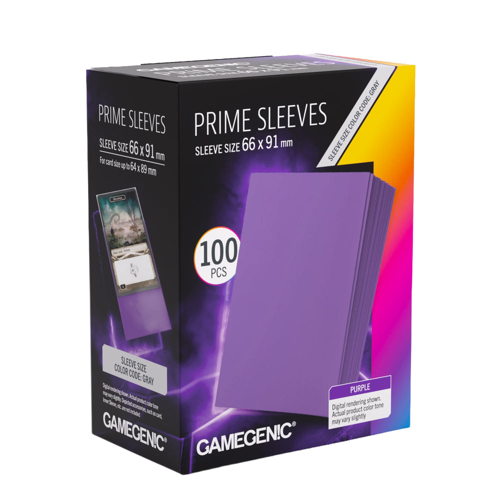Gamegenic: Prime Sleeves - Purple (66x91)