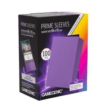 Gamegenic: Prime Sleeves - Purple (66x91)