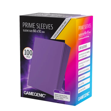 Gamegenic: Prime Sleeves - Purple (66x91)