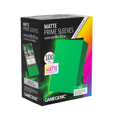 Gamegenic: Matte Prime Sleeves - Green (66x91)