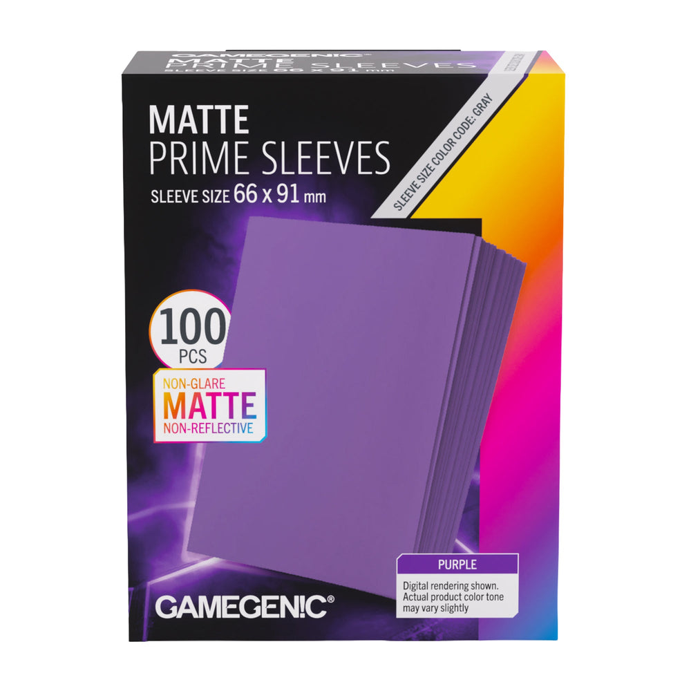 Gamegenic: Matte Prime - Sleeves Purple (66x91)