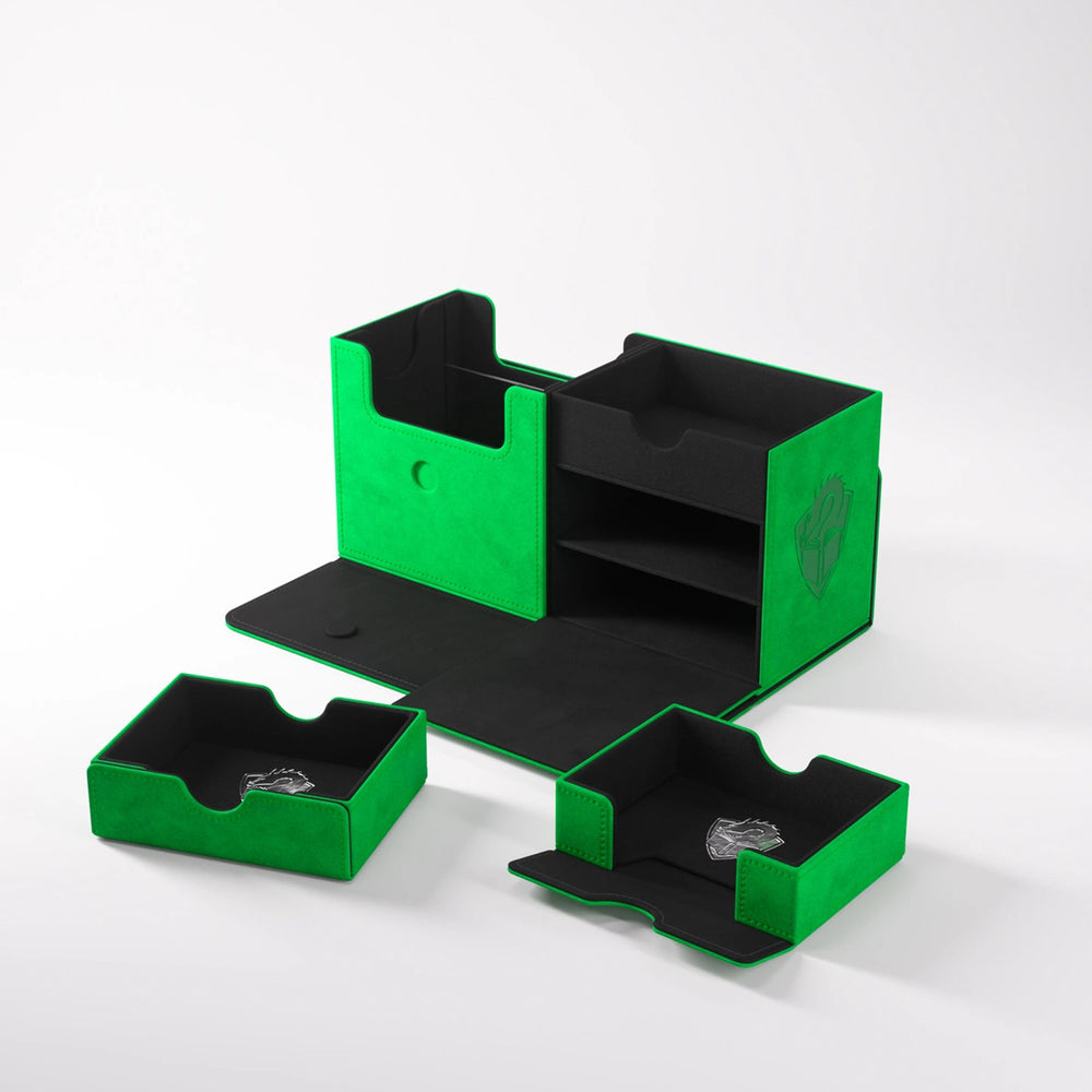 Gamegenic: Deck Box The Academic 133+ XL - Green/Black (Tolarian Edition)