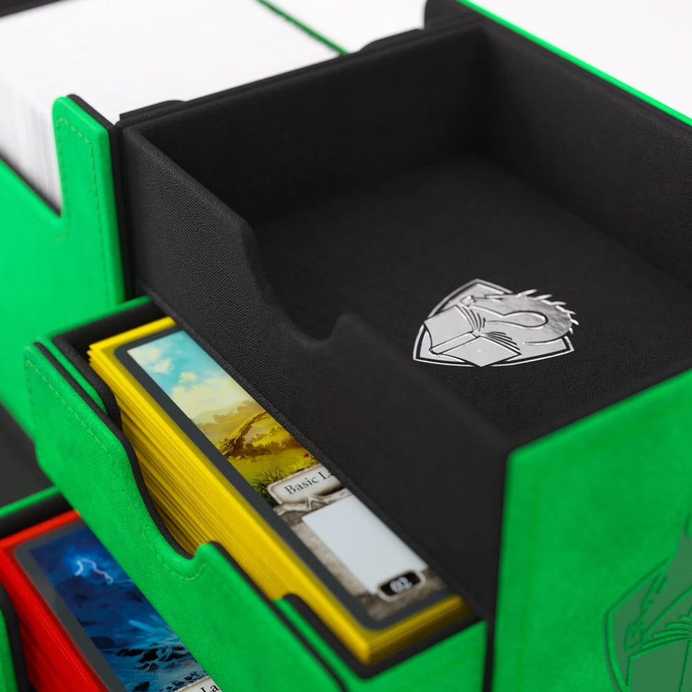 Gamegenic: Deck Box The Academic 133+ XL - Green/Black (Tolarian Edition)