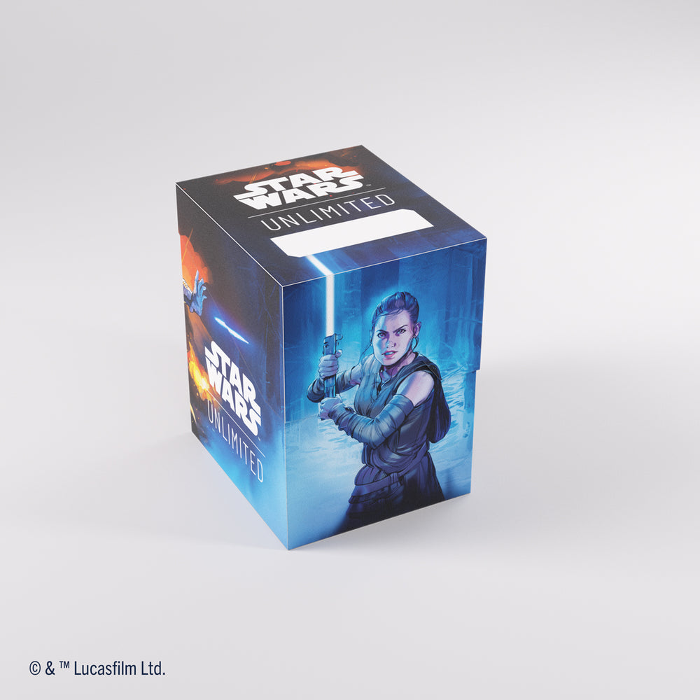 Gamegenic: Star Wars Universe Card Box - Rey/Kylo Ren