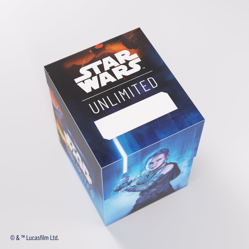 Gamegenic: Star Wars Universe Card Box - Rey/Kylo Ren