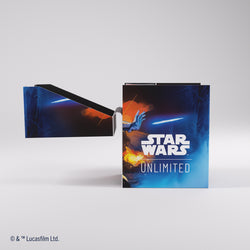Gamegenic: Star Wars Universe Card Box - Rey/Kylo Ren