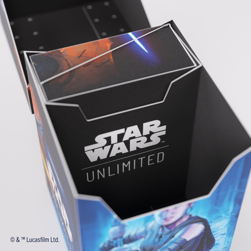 Gamegenic: Star Wars Universe Card Box - Rey/Kylo Ren