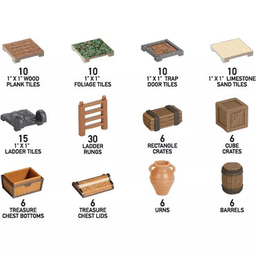 Monster Adventure Terrain: Painted: Specialty Accessories (121pc)