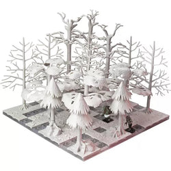 Monster Adventure Terrain: Unpainted: Forest Tree Set (91pc)