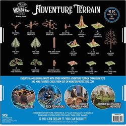 Monster Adventure Terrain: Painted Forest Tree Set (91pc)