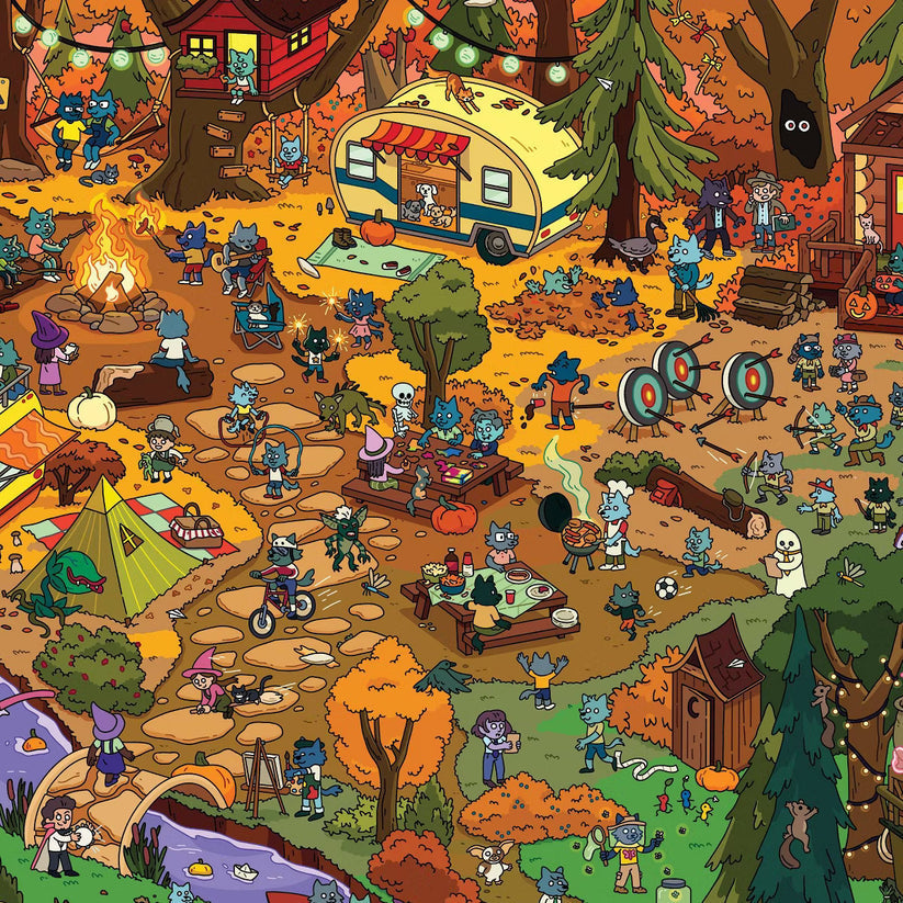Magic Puzzle Company: The Spooky Shire - 1000 Piece Jigsaw Puzzle