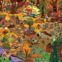 Magic Puzzle Company: The Spooky Shire - 1000 Piece Jigsaw Puzzle