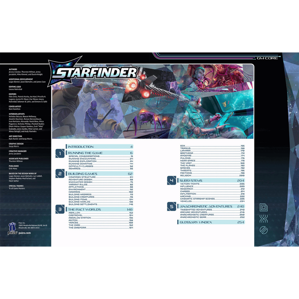 Starfinder (2nd Edition): GM Core Pocket Edition (Paperback)