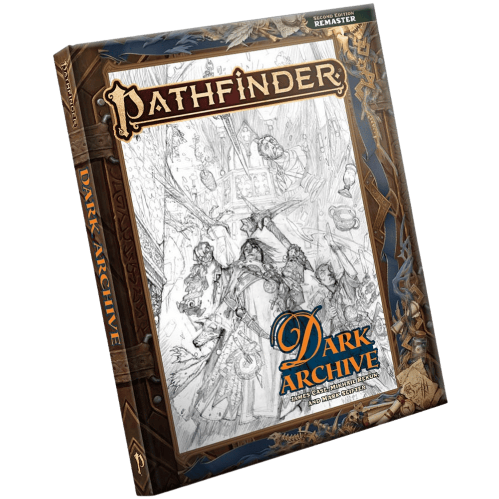 Pathfinder: Dark Archive Remastered - Sketch Cover