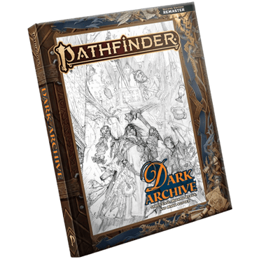 Pathfinder: Dark Archive Remastered - Sketch Cover