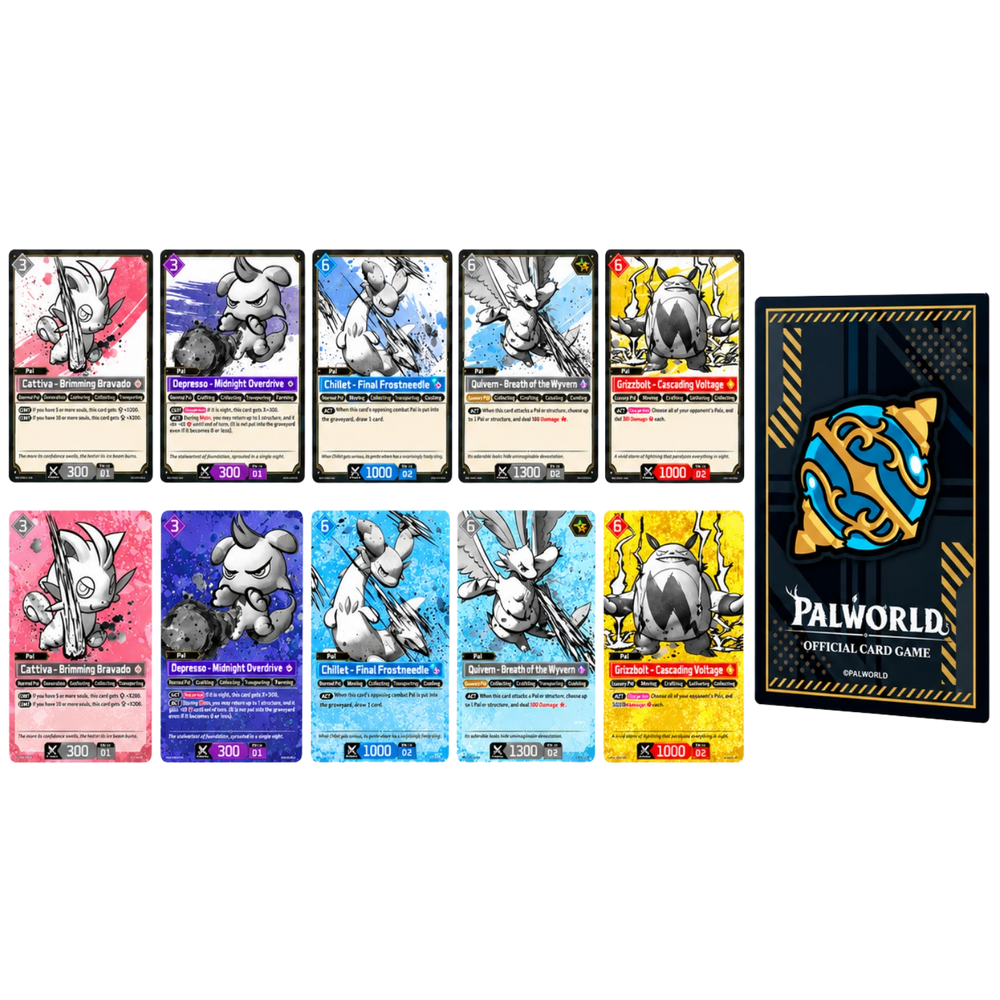 Palworld Official Card Game: Sleeve & Card Set Vol. 1