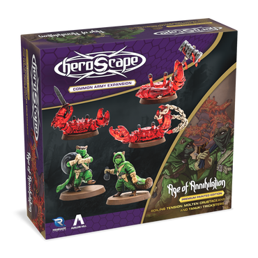 Heroscape Army Expansion: Boiling Tension - Molten Crustaceans and Tanuki Tricksters