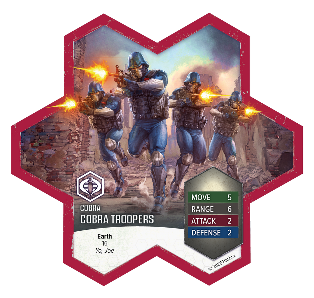 Heroscape: Army Expansion - GI Joe Cobra Troopers and Cobra Flight Pod