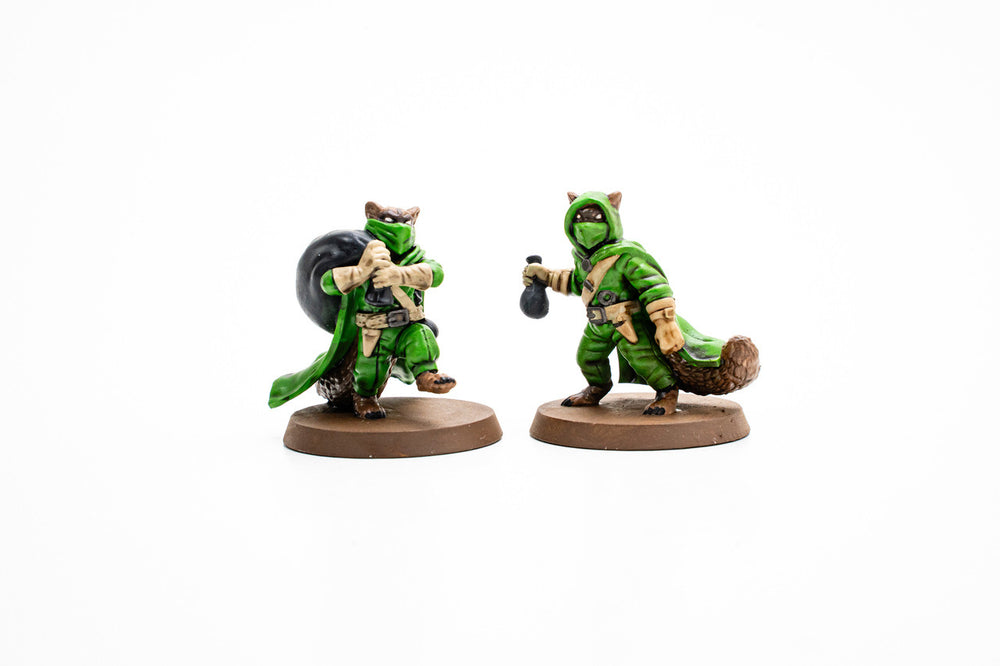 Heroscape Army Expansion: Boiling Tension - Molten Crustaceans and Tanuki Tricksters