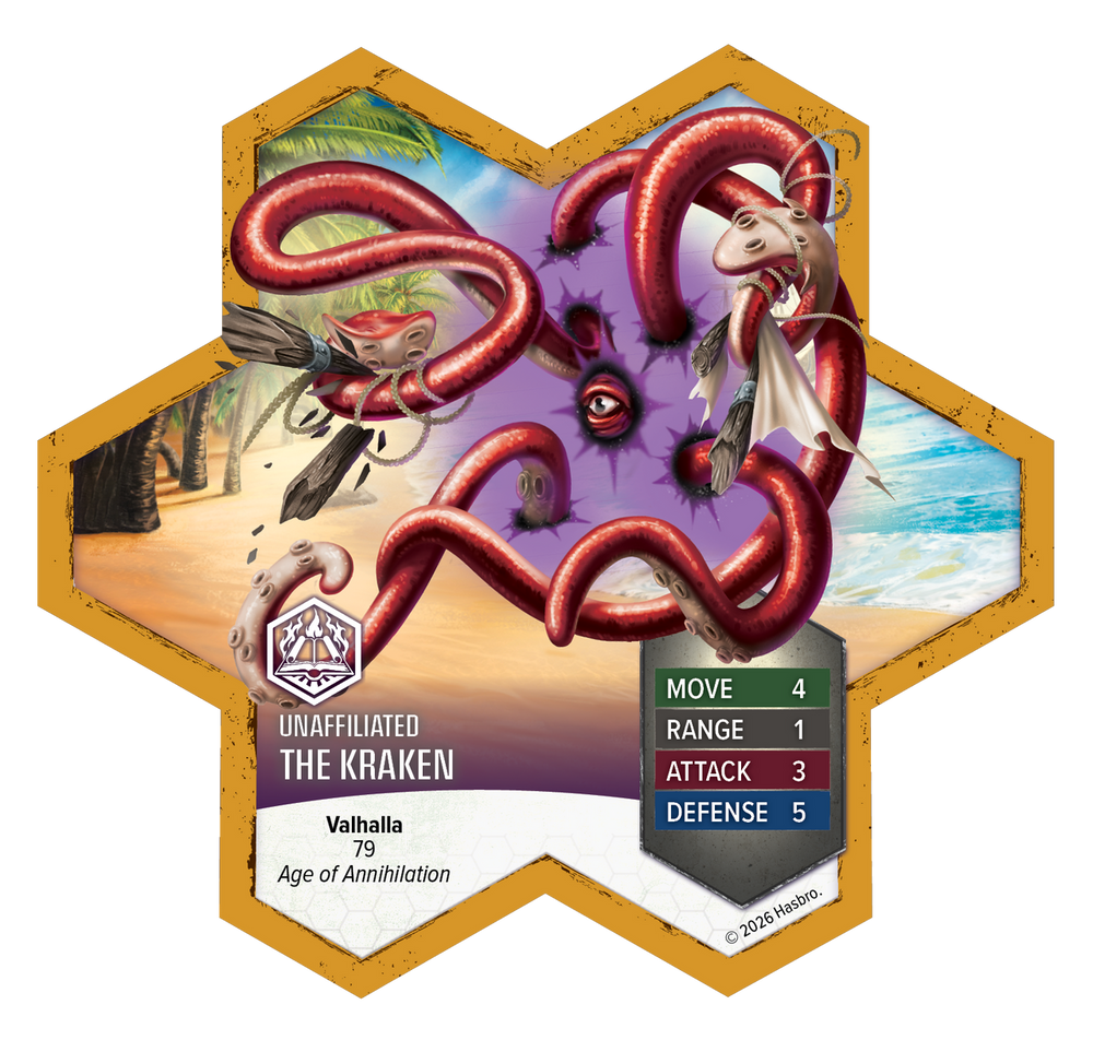 Heroscape: Army Expansion - Thormun and Kraken