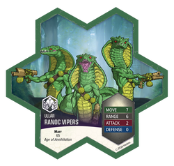 Heroscape: Army Expansion - Elites of Ullar and Ranoc Vipers