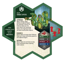 Heroscape: Army Expansion - Elites of Ullar and Ranoc Vipers