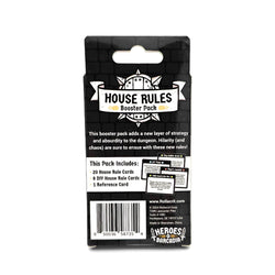 Heroes of Barcadia: House Rules Booster Pack