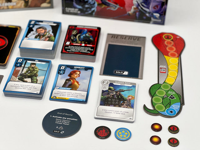 G.I. JOE Deck-Building Game