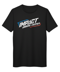 Impact T-Shirt: Big Front Impact Gaming Center (Screen Print)