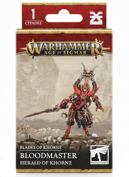 Warhammer Age of Sigmar: Blades Of Khorne - Bloodmaster Herald Of Khorne