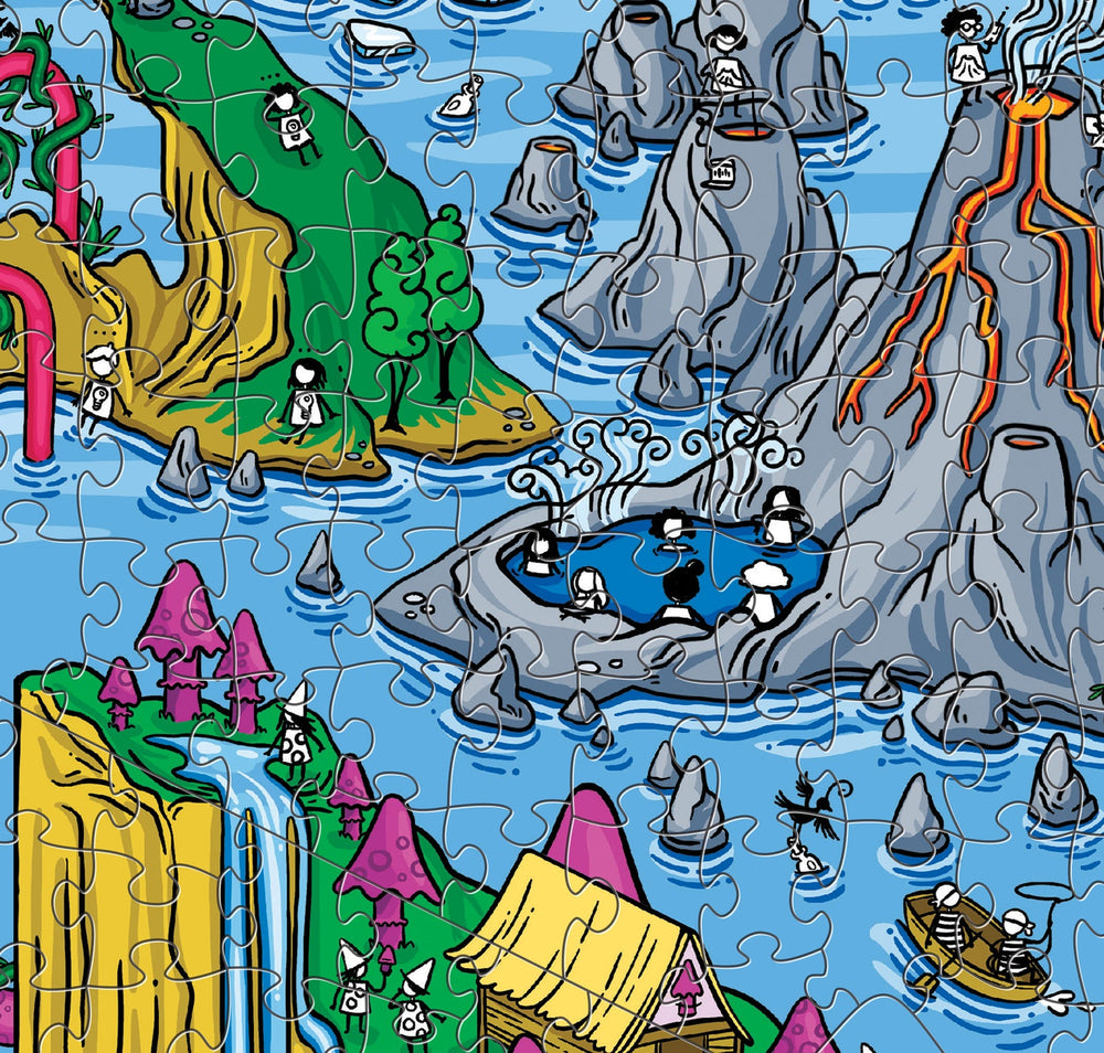 Magic Puzzle Company: The Happy Isles - 1000 Piece Jigsaw Puzzle