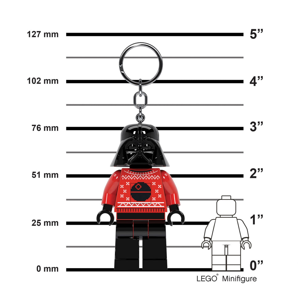 LEGO: Minifigure Keychain Light - Star Wars (Darth Vader Holiday Sweater)