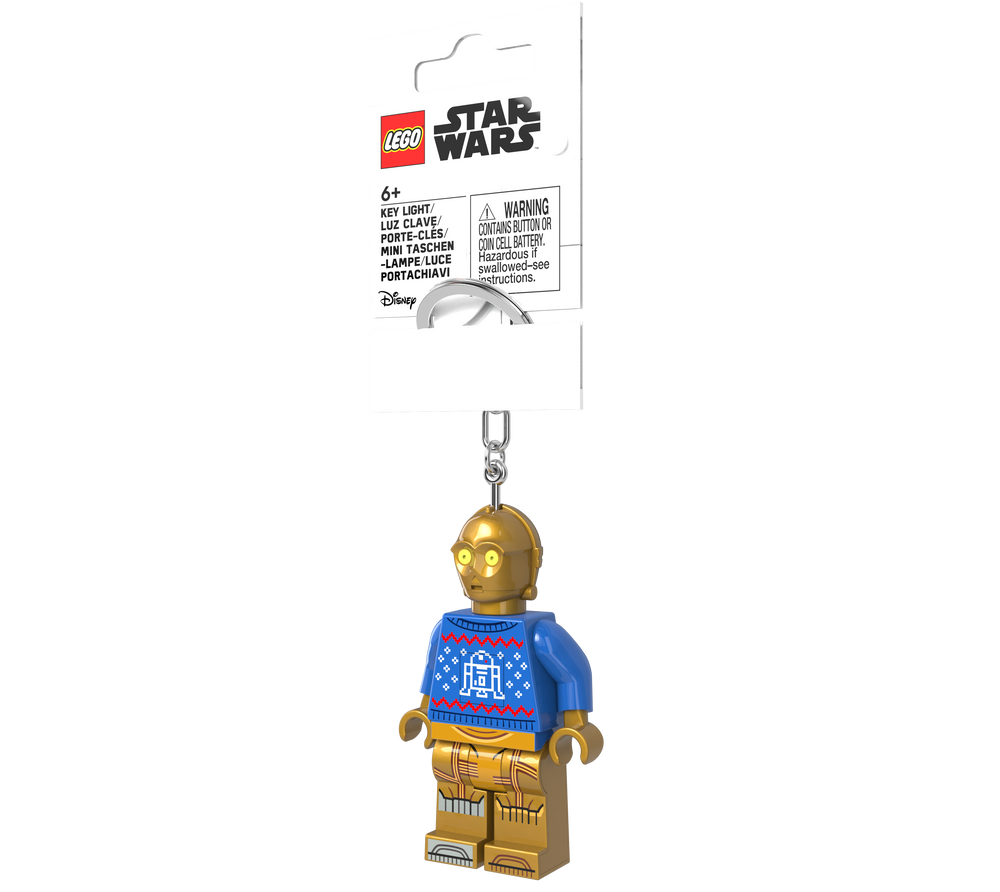 LEGO: Minifigure Keychain Light - Star Wars (C-3PO Holiday Sweater)