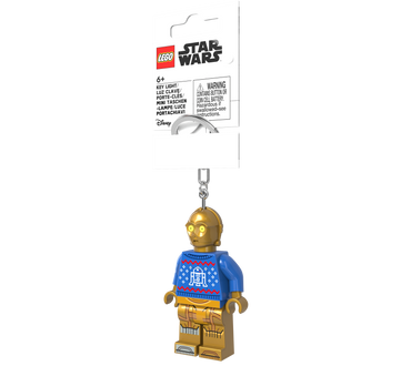 LEGO: Minifigure Keychain Light - Star Wars (C-3PO Holiday Sweater)