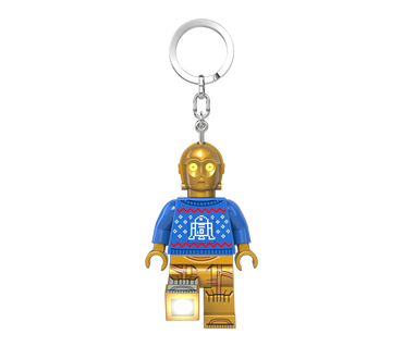 LEGO: Minifigure Keychain Light - Star Wars (C-3PO Holiday Sweater)
