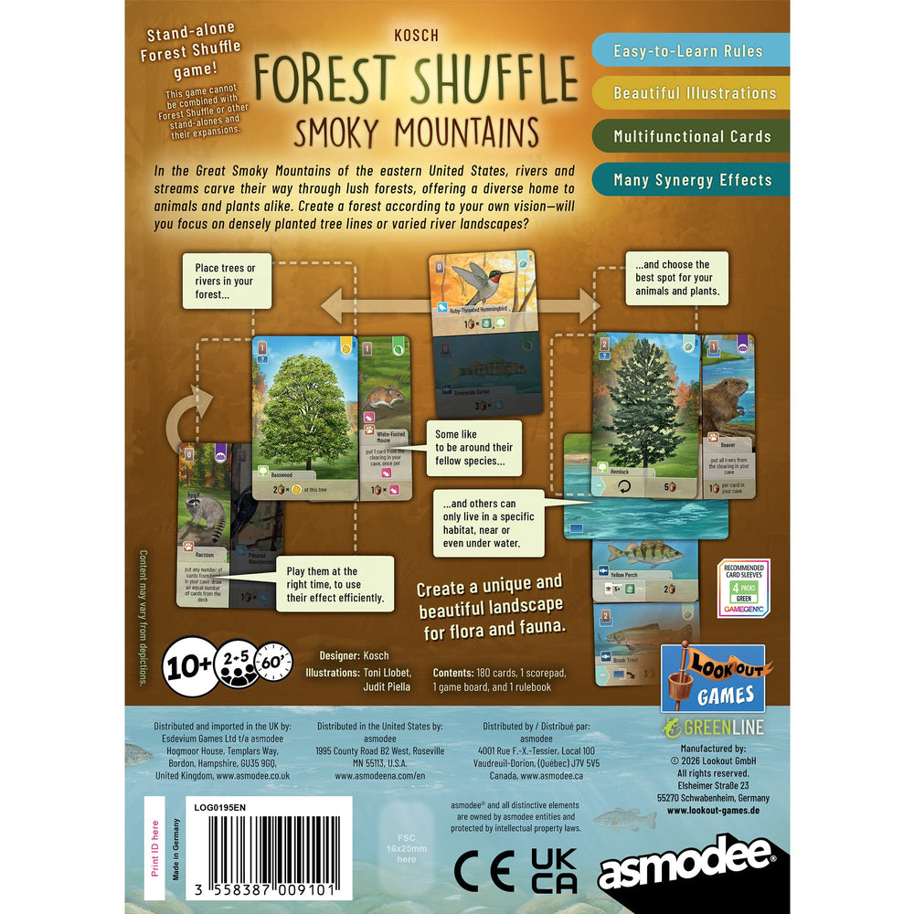 Forest Shuffle: Smoky Mountains