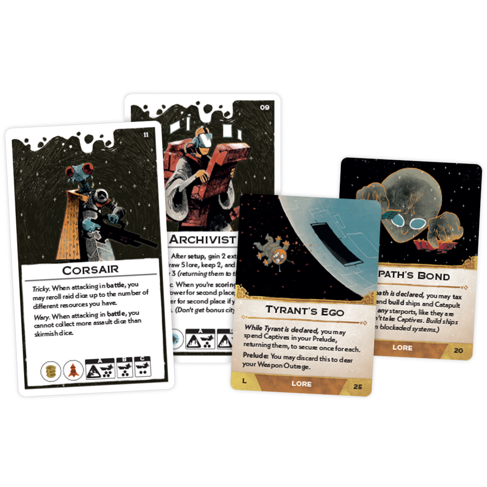 Arcs: Leaders & Lore Expansion
