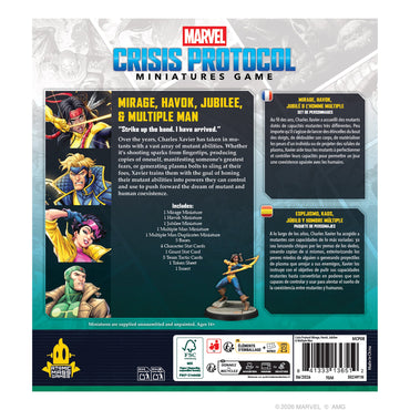 Marvel Crisis Protocol: Mirage, Havok, Jubilee & Multiple Man