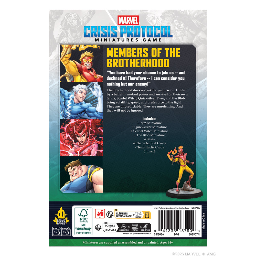 Marvel: Crisis Protocol - Members of the Brotherhood
