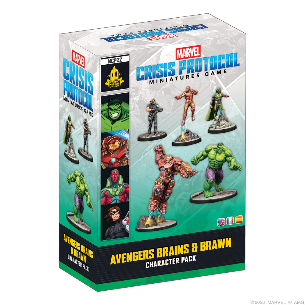 Marvel Crisis Protocol - Avengers Brains & Brawn Character Pack