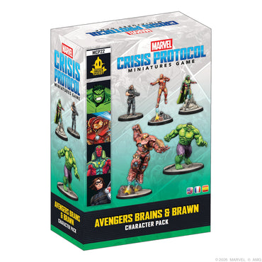 Marvel Crisis Protocol - Avengers Brains & Brawn Character Pack
