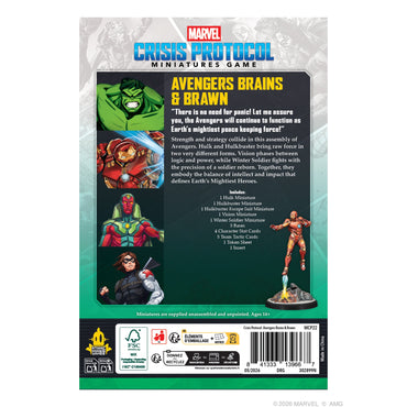 Marvel Crisis Protocol - Avengers Brains & Brawn Character Pack
