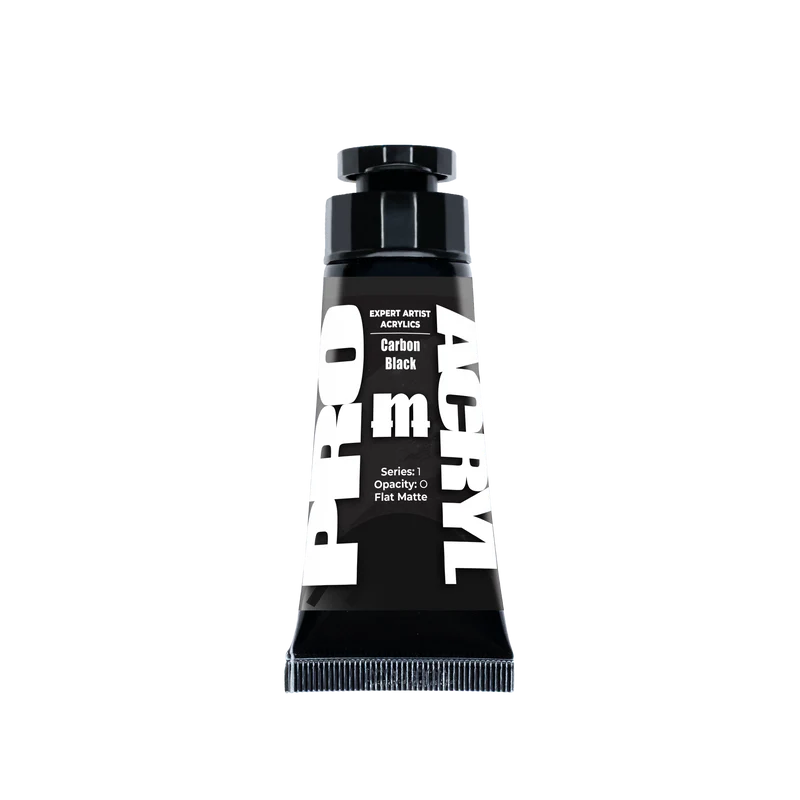 Monument Hobbies: Pro Acryl Expert Artist Acrylics - Carbon Black
