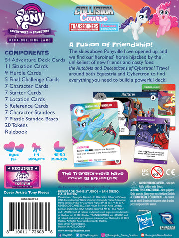 My Little Pony: Adventures in Equestria Deck-Building Game - Collision Course Expansion