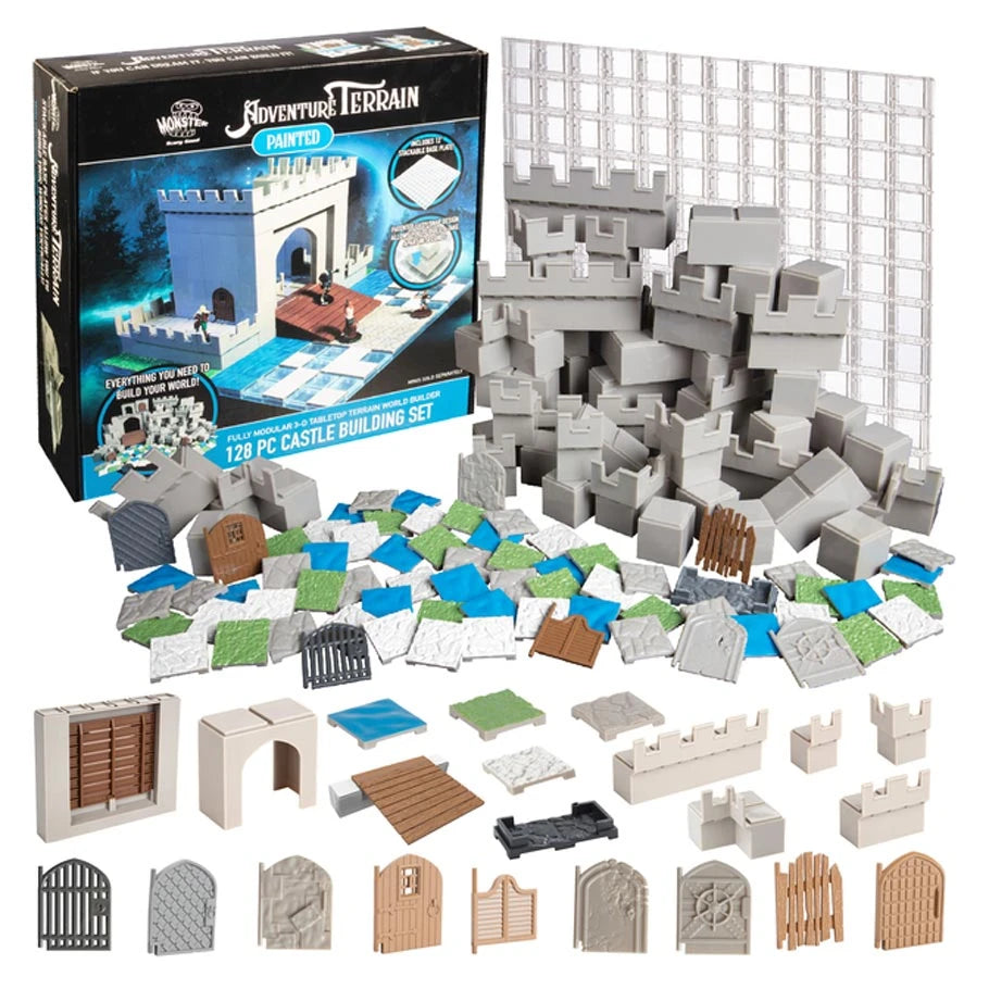 Monster Adventure Terrain: Castle Exp - Painted (128pc)