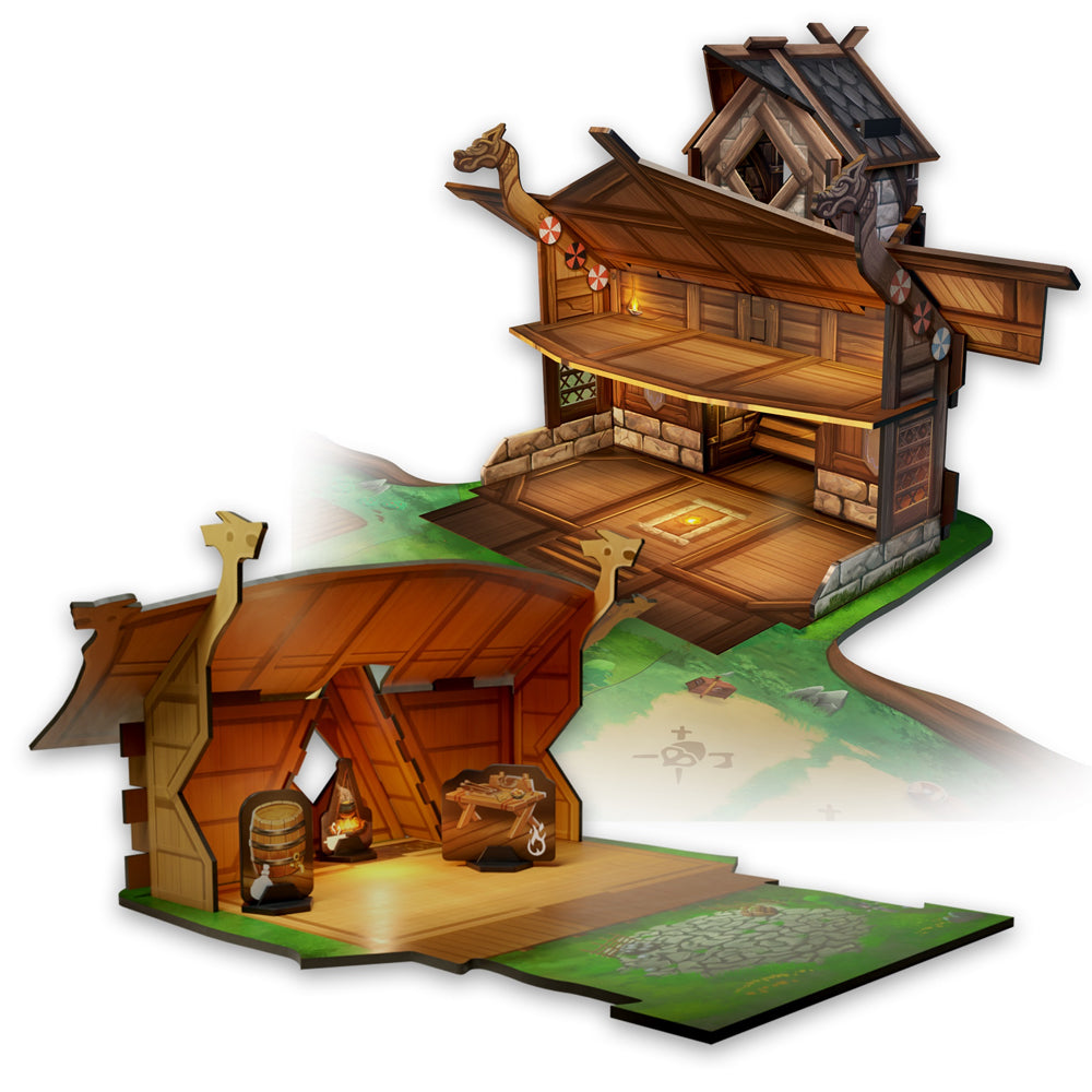 Valheim: Wooden House - Dice Tower Upgrade